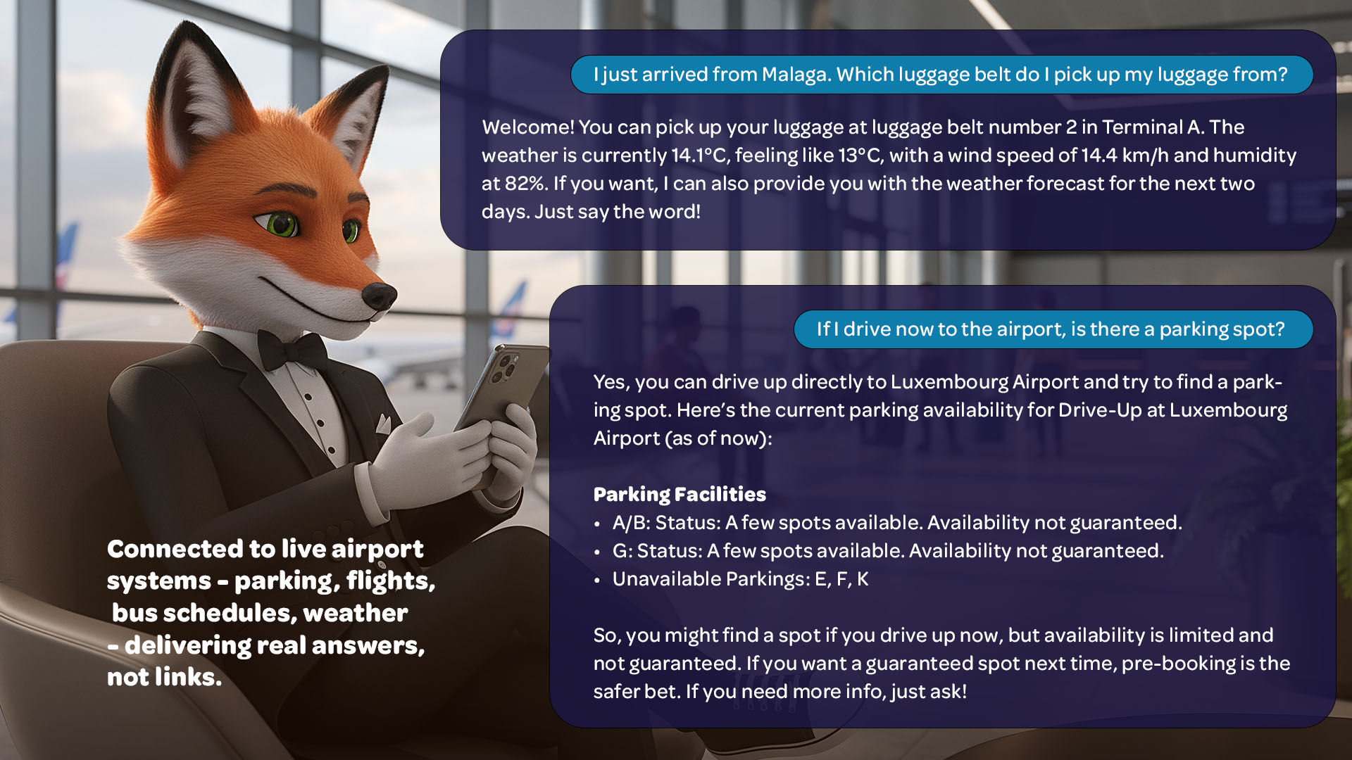 Proactive prompt to subscribe to flight updates