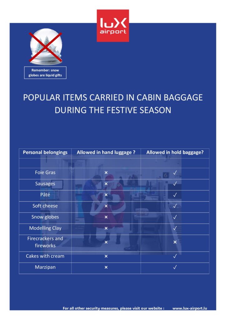 Info Hand Luggage Not Allowed Items Pdf